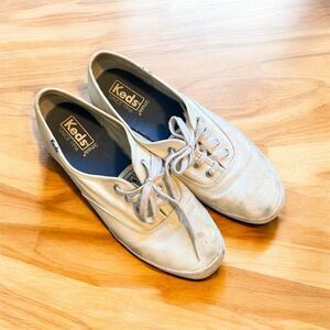Keds Champions Sneakers White 7.5 Lace Up Classic